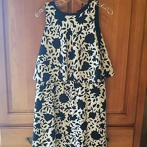 Black and white dress